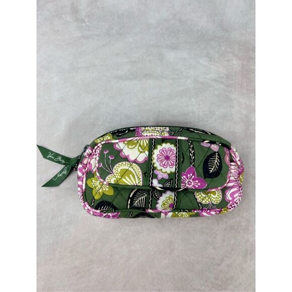 Vera Bradley Olivia Pink Retired Print Makeup Bag - Picture 1 of 5